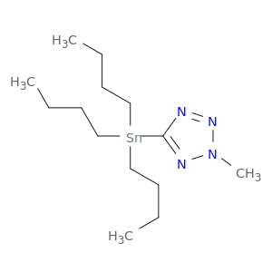 2H-Tetrazole, 2-methyl-5-(tributylstannyl)-