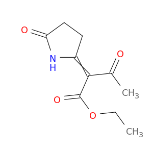 Butanoic acid, 3-oxo-2-(5-oxo-2-pyrrolidinylidene)-, ethyl ester
