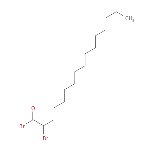 Hexadecanoyl bromide, 2-bromo-