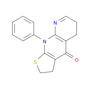 Thieno[2,3-b][1,8]naphthyridin-4(2H)-one, 3,5,6,9-tetrahydro-9-phenyl-