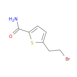 2-Thiophenecarboxamide, 5-(2-bromoethyl)-