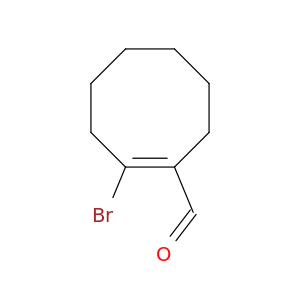 1-Cyclooctene-1-carboxaldehyde, 2-bromo-