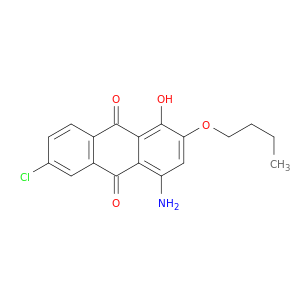 9,10-Anthracenedione, 4-amino-2-butoxy-6-chloro-1-hydroxy-