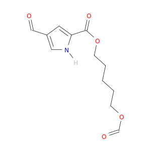 1H-Pyrrole-2-carboxylic acid, 4-formyl-, 5-(formyloxy)pentyl ester
