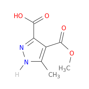 4-(甲氧羰基)-5-甲基-1H-吡唑-3-羧酸