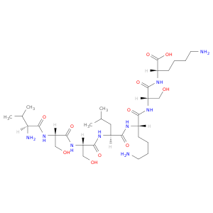 L-Lysine, L-valyl-L-seryl-L-seryl-L-leucyl-L-lysyl-L-seryl-