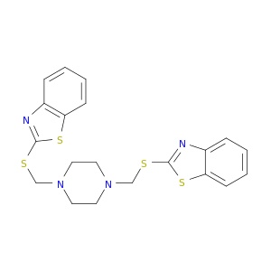 2-[[4-(benzothiazol-2-ylsulfanylmethyl)piperazin-1-yl]methylsulfanyl]benzothiazole