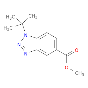 Methyl 1-tert-butyl-1,2,3-benzotriazole-5-carboxylate