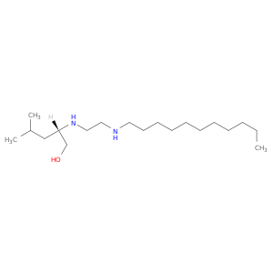 1-Pentanol, 4-methyl-2-[[2-(undecylamino)ethyl]amino]-, (2S)-