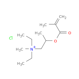 1-丙酰氨酸,N,N-二乙基-N-甲基-2-[(2-甲基-1-氧代-2-丙烯-1-基)氧]-,氯化物(1：1)