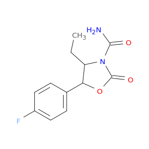 n-ethyl-5-(4-fluorophenyl)-2-oxo-1,3-oxazolidine-3-carboxamide