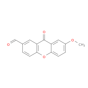 9H-Xanthene-2-carboxaldehyde, 7-methoxy-9-oxo-