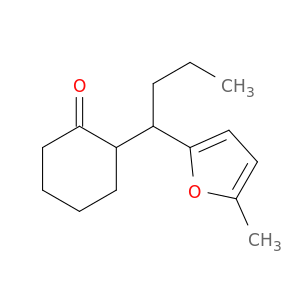 Cyclohexanone, 2-[1-(5-methyl-2-furanyl)butyl]-