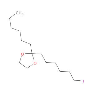 1,3-Dioxolane, 2-hexyl-2-(6-iodohexyl)-