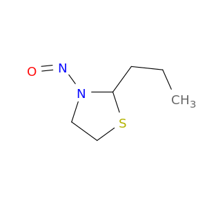 3-nitroso-2-propyl-1,3-thiazolidine