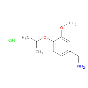 (4-Isopropoxy-3-methoxyphenyl)methanamine hydrochloride