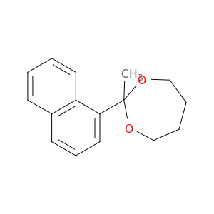 1,3-Dioxepane, 2-methyl-2-(1-naphthalenyl)-