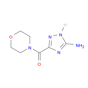 (5-Amino-1H-1,2,4-triazol-3-yl)(morpholino)methanone