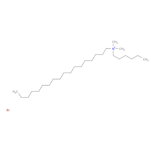 1-Octadecanaminium, N-hexyl-N,N-dimethyl-, bromide