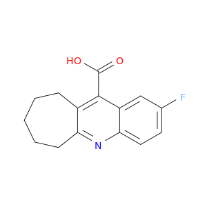 2-FLUORO-7,8,9,10-TETRAHYDRO-6H-CYCLOHEPTA[B]QUINOLINE-11-CARBOXYLIC ACID