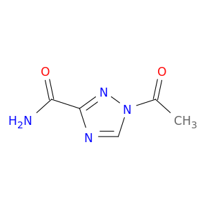 1H-1,2,4-Triazole-3-carboxamide, 1-acetyl-