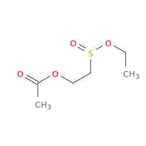 Ethanesulfinic acid, 2-(acetyloxy)-, ethyl ester