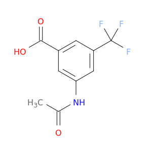 3-Acetamido-5-(trifluoromethyl)benzoic Acid