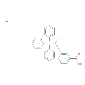 Phosphonium, [(3-carboxyphenyl)fluoromethyl]triphenyl-, bromide