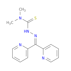2-(二-2-吡啶基亚甲基)-N,N-二甲基肼基硫代甲酰胺