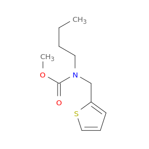 Carbamic acid, butyl(2-thienylmethyl)-, methyl ester