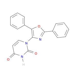2,4(1H,3H)-Pyrimidinedione, 1-(2,5-diphenyl-4-oxazolyl)-