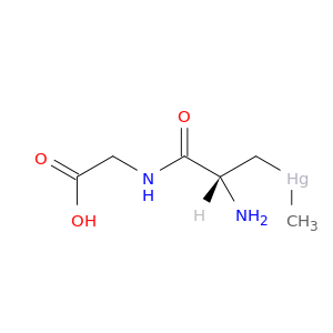 Glycine, N-[3-(methylmercurio)-L-alanyl]-
