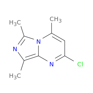 Imidazo[1,5-a]pyrimidine, 2-chloro-4,6,8-trimethyl-