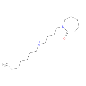 2H-Azepin-2-one, 1-[4-(heptylamino)butyl]hexahydro-