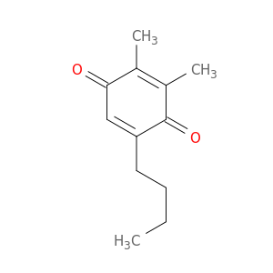 2,5-Cyclohexadiene-1,4-dione, 5-butyl-2,3-dimethyl-