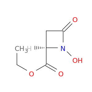 2-Azetidinecarboxylic acid, 1-hydroxy-4-oxo-, ethyl ester, (R)-