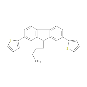 Thiophene, 2,2'-(9-butyl-9H-fluorene-2,7-diyl)bis-