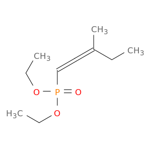 Phosphonic acid, (3-methyl-1,2-pentadienyl)-, diethyl ester