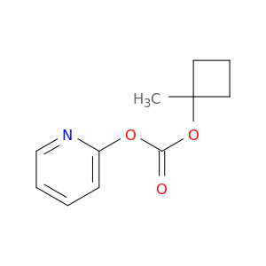 Carbonic acid,1-methylcyclobutyl 2-pyridinyl ester