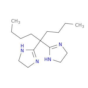 1H-Imidazole, 2,2'-(1-butylpentylidene)bis[4,5-dihydro-