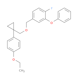 Benzene,4-[[[1-(4-ethoxyphenyl)cyclopropyl]methoxy]methyl]-1-fluoro-2-phenoxy-
