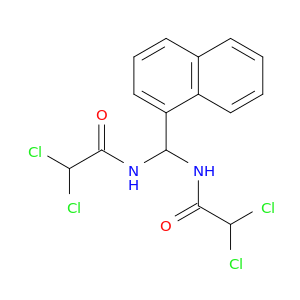 Acetamide, N,N'-(1-naphthalenylmethylene)bis[2,2-dichloro-