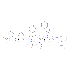 L-Proline, L-tryptophyl-L-tryptophyl-L-prolyl-L-tryptophyl-L-prolyl-