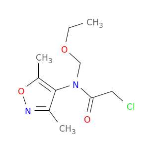 Acetamide, 2-chloro-N-(3,5-dimethyl-4-isoxazolyl)-N-(ethoxymethyl)-