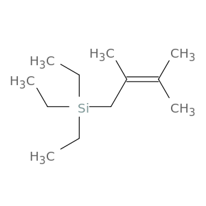 Silane, (2,3-dimethyl-2-butenyl)triethyl-