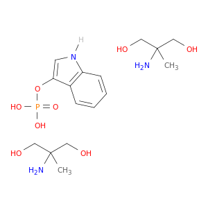 1,3-Propanediol, 2-amino-2-methyl-, compd. with 1H-indol-3-yl dihydrogen phosphate (2:1)