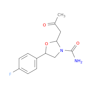 5-(4-fluorophenyl)-2-oxo-n-propyl-1,3-oxazolidine-3-carboxamide