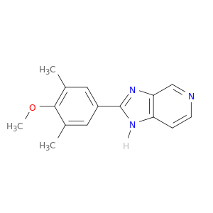 1H-Imidazo[4,5-c]pyridine, 2-(4-methoxy-3,5-dimethylphenyl)-