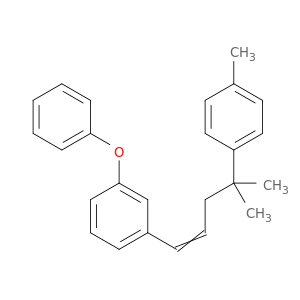 Benzene, 1-[4-methyl-4-(4-methylphenyl)-1-pentenyl]-3-phenoxy-