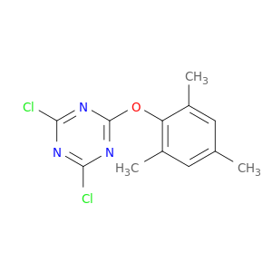 1,3,5-Triazine, 2,4-dichloro-6-(2,4,6-trimethylphenoxy)-